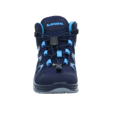 LOWA Kinder-Wanderschuhe Blau Lederimitat LOWA Kinder-Wanderschuhe Blau Lederimitat