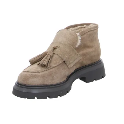 Gianluca Pisati Boot Beige Leder 