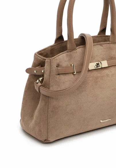 TAMARIS Shopper Taupe Textil TAMARIS Shopper Taupe Textil