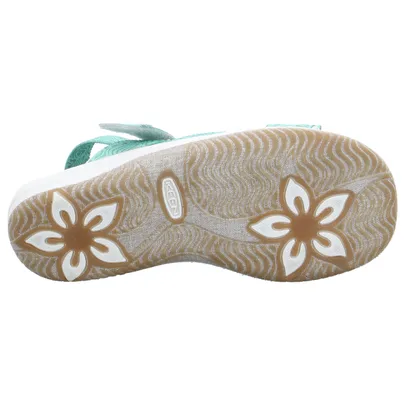 KEEN Sommerschuh Mädchen-Sandale Türkis Textil 