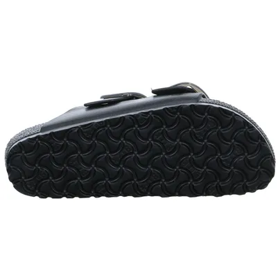 BIRKENSTOCK Badeschuh Schwarz Lederimitat 