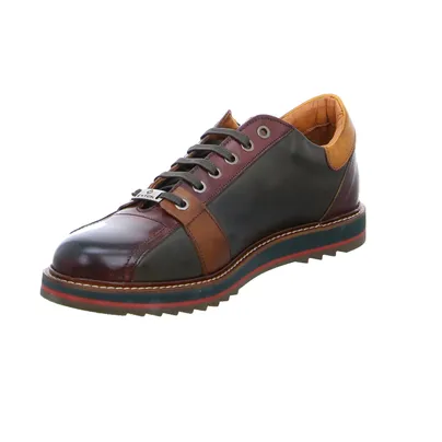 EXTON Halbschuhe Sneaker Grün Leder EXTON Halbschuhe Sneaker Grün Leder