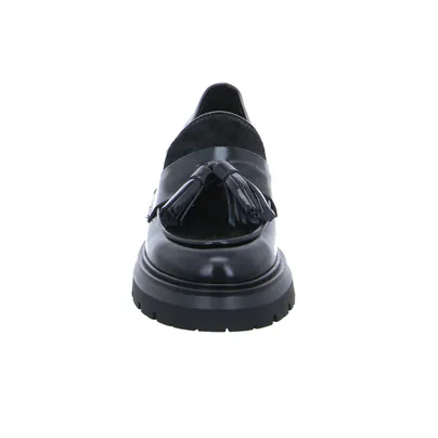 Gianluca Pisati Slipper Schwarz Leder Gianluca Pisati Slipper Schwarz Leder