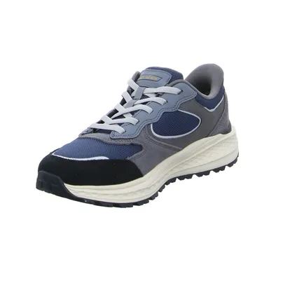 SKECHERS Halbschuhe Sneaker Grau Textil SKECHERS Halbschuhe Sneaker Grau Textil
