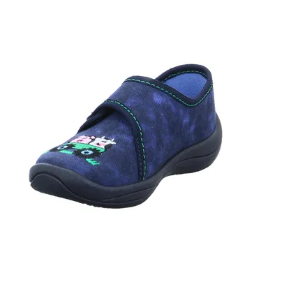 BECK Baby Hausschuh Baby-Hausschuh Dunkelblau Textil BECK Baby Hausschuh Baby-Hausschuh Dunkelblau Textil