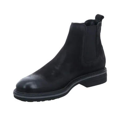 LUCA BENINI Western Schwarz Leder LUCA BENINI Western Schwarz Leder