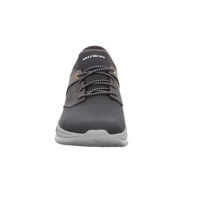 SKECHERS Halbschuhe Sneaker Braun Leder SKECHERS Halbschuhe Sneaker Braun Leder
