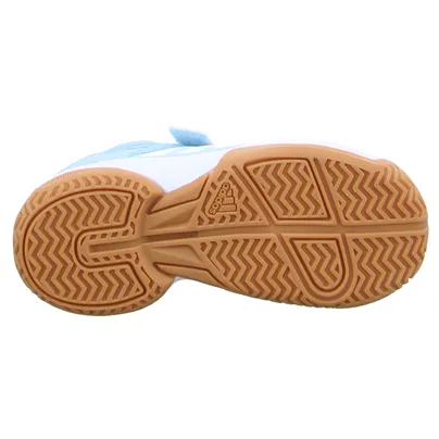 ADIDAS Kinder Indoor Hellblau Synthetik 