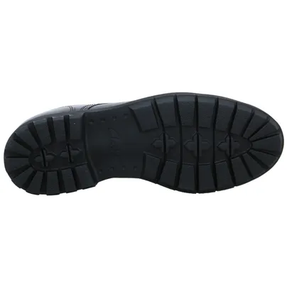 CLARKS Halbschuh Schwarz Leder CLARKS Halbschuh Schwarz Leder