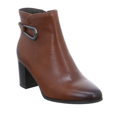 CAPRICE Stiefelette Cognac Leder CAPRICE Stiefelette Cognac Leder