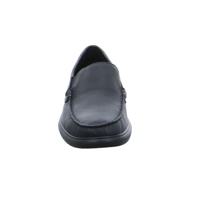 IMAC Halbschuh-Schlüpfer Schwarz Leder IMAC Halbschuh-Schlüpfer Schwarz Leder