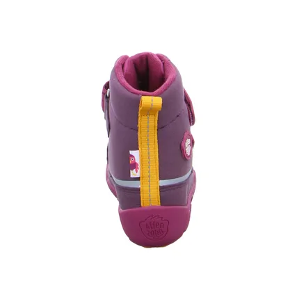AFFENZAHN Komfortschuh Kleinkinder-Snowboot  Membran Violette Textil 