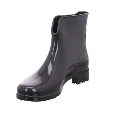 * PVC nero Damen-Gummistiefel Schwarz Synthetik * PVC nero Damen-Gummistiefel Schwarz Synthetik