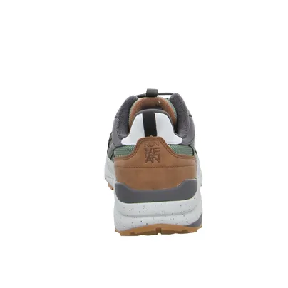 WALDLÄUFER Halbschuhe Sneaker Stoff Khaki Leder WALDLÄUFER Halbschuhe Sneaker Stoff Khaki Leder