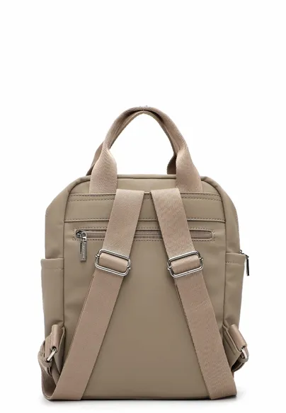 TAMARIS wasserabweisend Rucksack Beige Textil TAMARIS wasserabweisend Rucksack Beige Textil