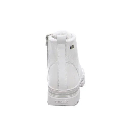 REMONTE Boot Offwhite Leder 