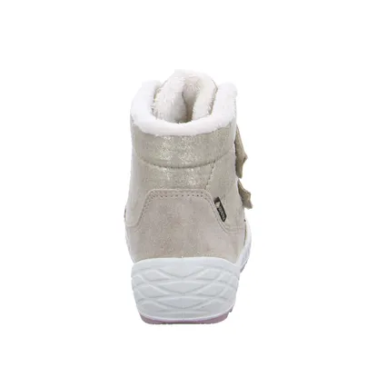 SUPERFIT Kleinkinder-Winter-Bottine Natural Textil  Baby-Boot 