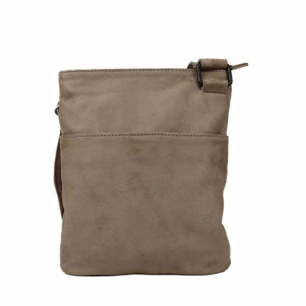 Bild 1 - BEAR DESIGN Umhängetasche Beige Leder