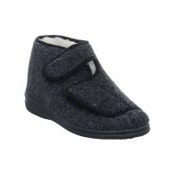 Bild 1 - * Winter-Hausschuhe Grau Synthetik Bild 1 - * Winter-Hausschuhe Grau Synthetik