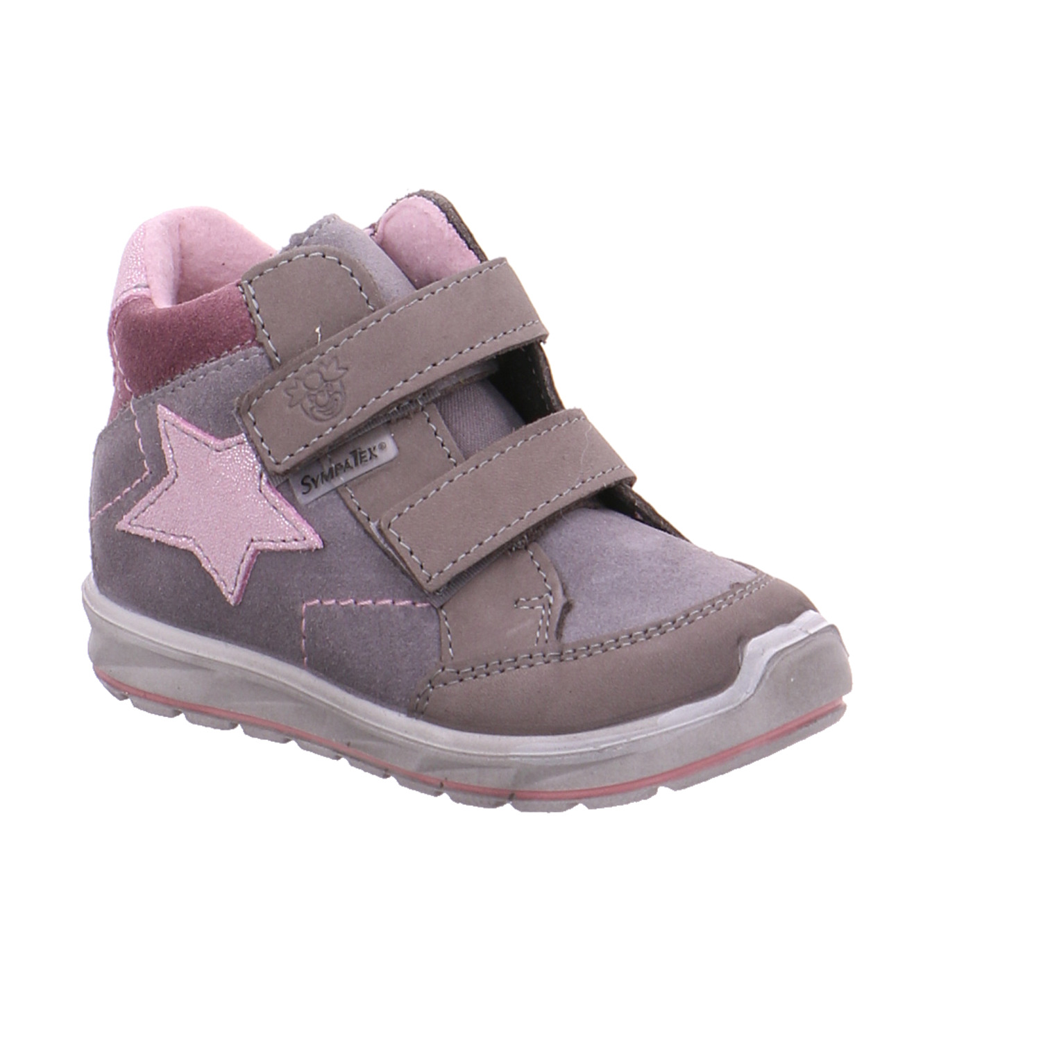 RICOSTA Lauflernschuh Silber Leder Bottine