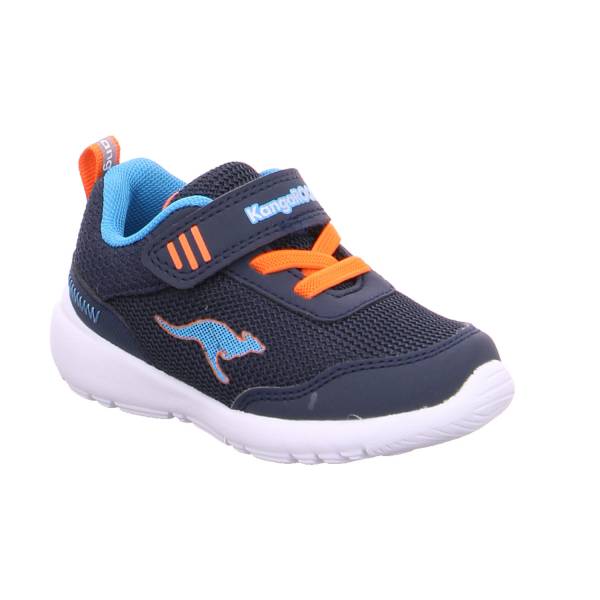 Bild 1 - KANGAROOS Baby-Sport-Bottine Blau Textil Sneaker