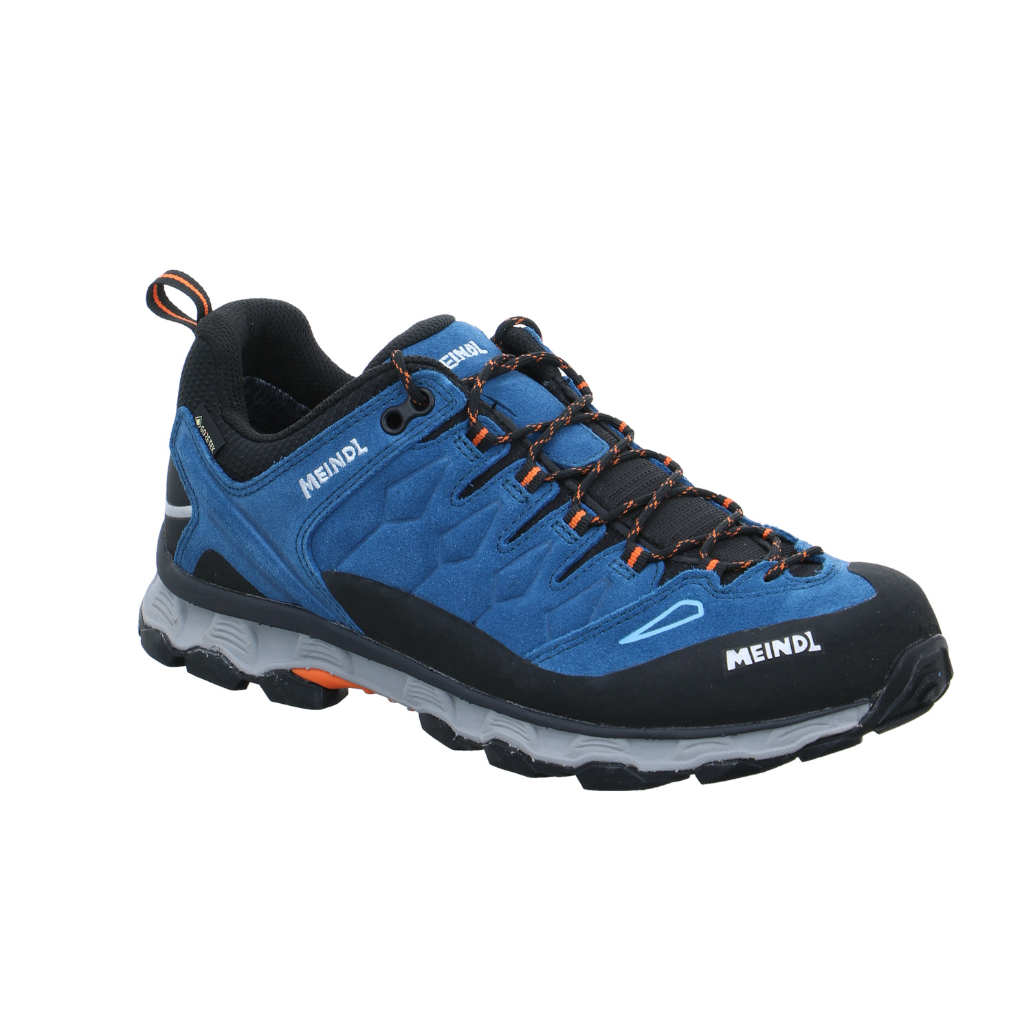 MEINDL Walking + Outdoor Blau Leder Gore-Tex
