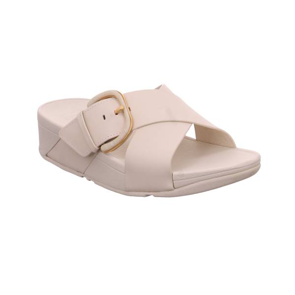 Bild 1 - FITFLOP Pantolette Beige Leder