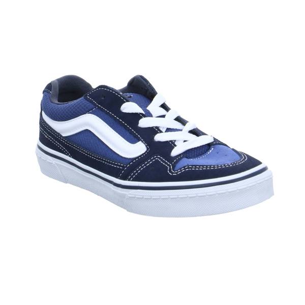 Bild 1 - VANS Kinder Sportschuh Blau Leder