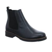 SCHUHENGEL Boot Schwarz Leder