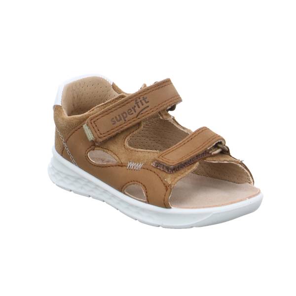 Bild 1 - SUPERFIT Baby-Sandale Cognac Leder Unisex Minilette