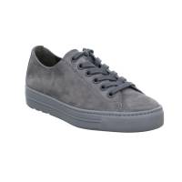 PAUL GREEN Sneaker Grau Leder