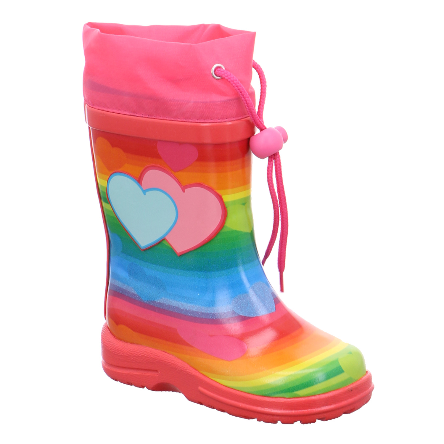 BECK Kinder-Gummistiefel Pink Synthetik YB6437 BECK Kinder-Gummistiefel Pink Synthetik YB6437