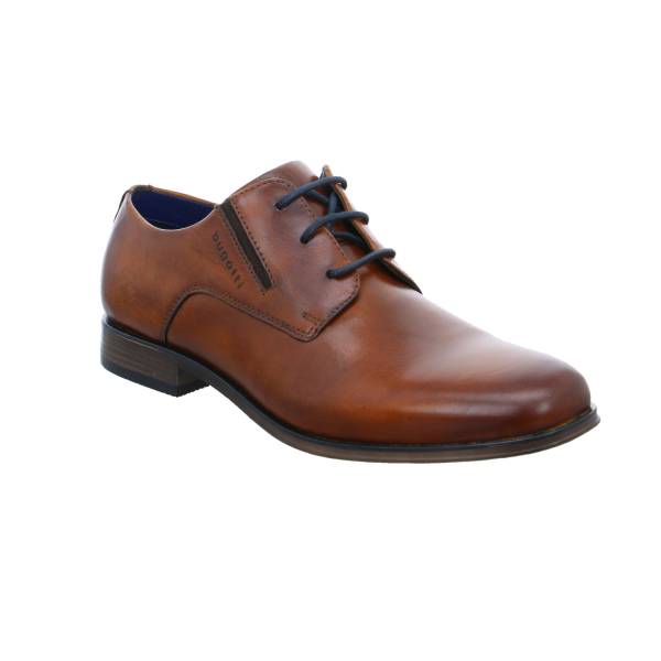 Bild 1 - BUGATTI SHOES Halbschuh-City Cognac Leder