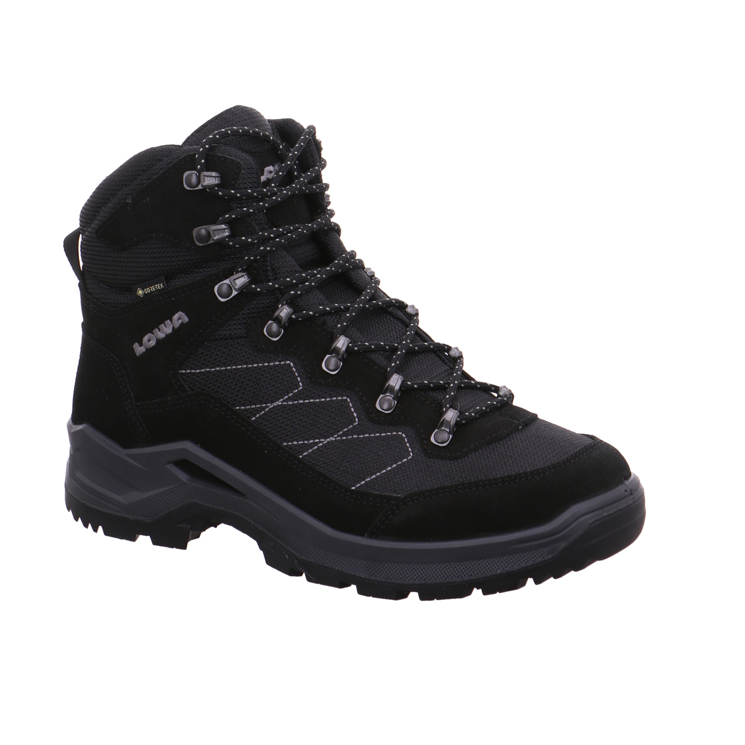 LOWA Walking + Outdoor Schwarz Leder Gore-Tex