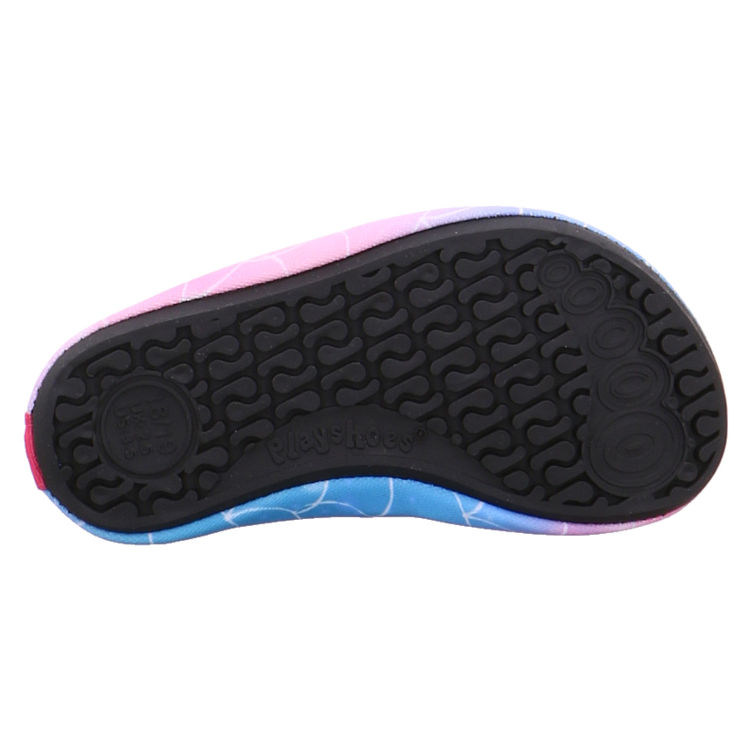 PLAYSHOES Kleinkinder-Sandale wasserfest Pink Textil Badeschuh YB8779