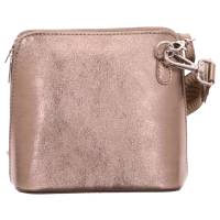 Bild 1 - * Umhänge-/Schultertasche klein Bronze Leder Bild 1 - * Umhänge-/Schultertasche klein Bronze Leder