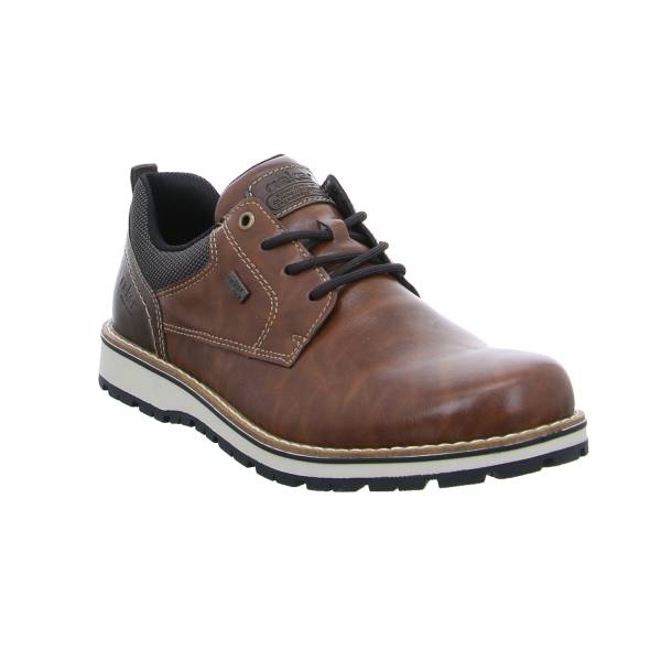 Bild 1 - RIEKER Halbschuhe Sneaker Braun Lederimitat