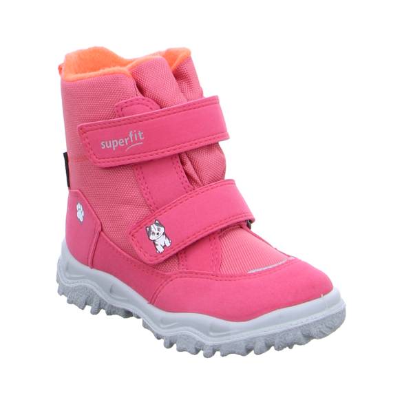 Bild 1 - SUPERFIT Kleinkinder-Snowboot Membran Pink Textil Winterstiefel Unisex