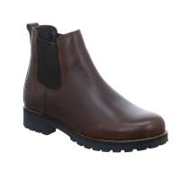 SCHUHENGEL Boot Braun Leder mit Lammfellfutter