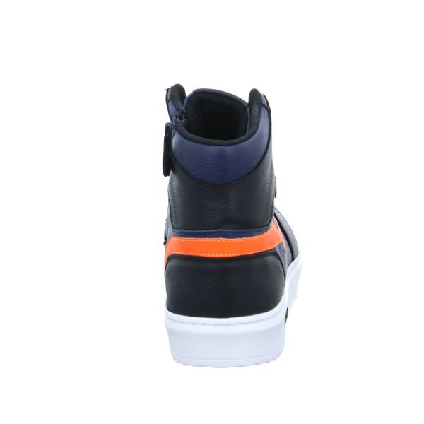 Bild 4 - GATTINO Jugend-Boot Dunkelblau Leder Sneaker high