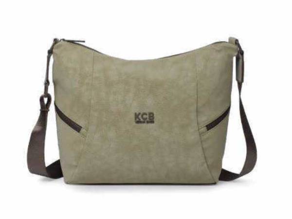 Bild 1 - KCB VEGAN BAGS Beuteltasche Khaki Textil Ja