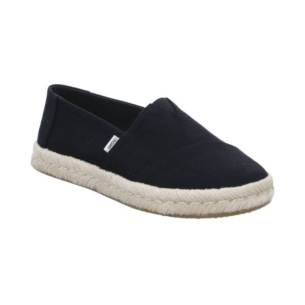 Bild 1 - TOMS Espadrille Schwarz Textil TOMorrowS Shoes