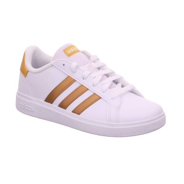 Bild 1 - ADIDAS Kinder Sportschuh Weiss Lederimitat