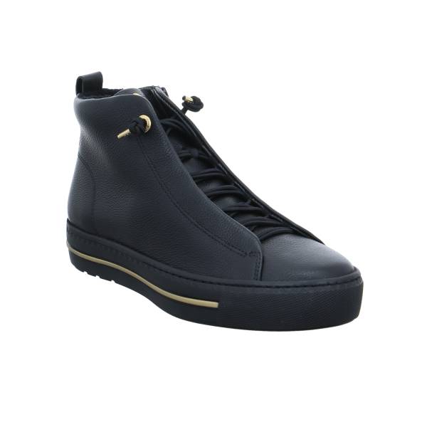 Bild 1 - PAUL GREEN Mid Cut Sneaker Schwarz Leder