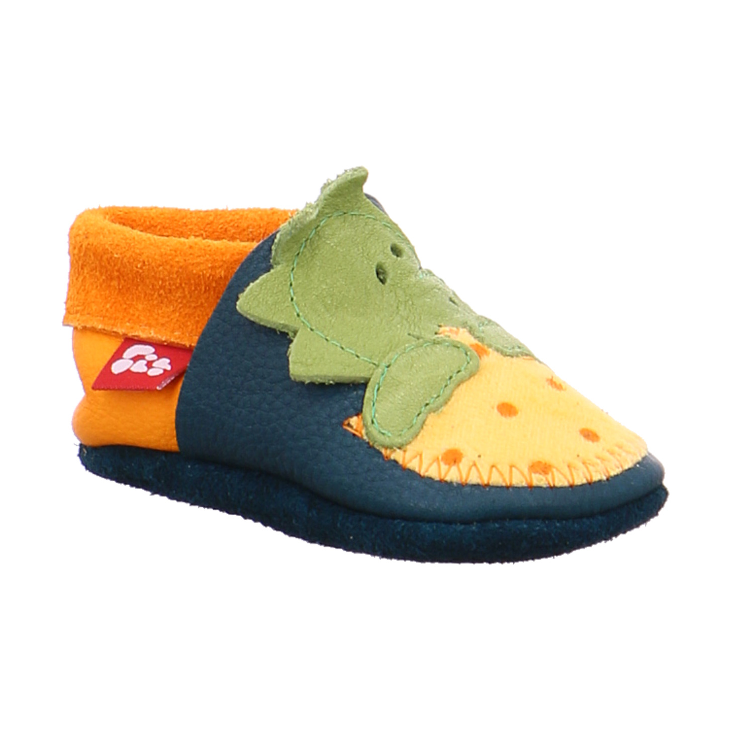 ORANGENKINDER Krabbelschuh Blau Leder soft sole YB7191 ORANGENKINDER Krabbelschuh Blau Leder soft sole YB7191