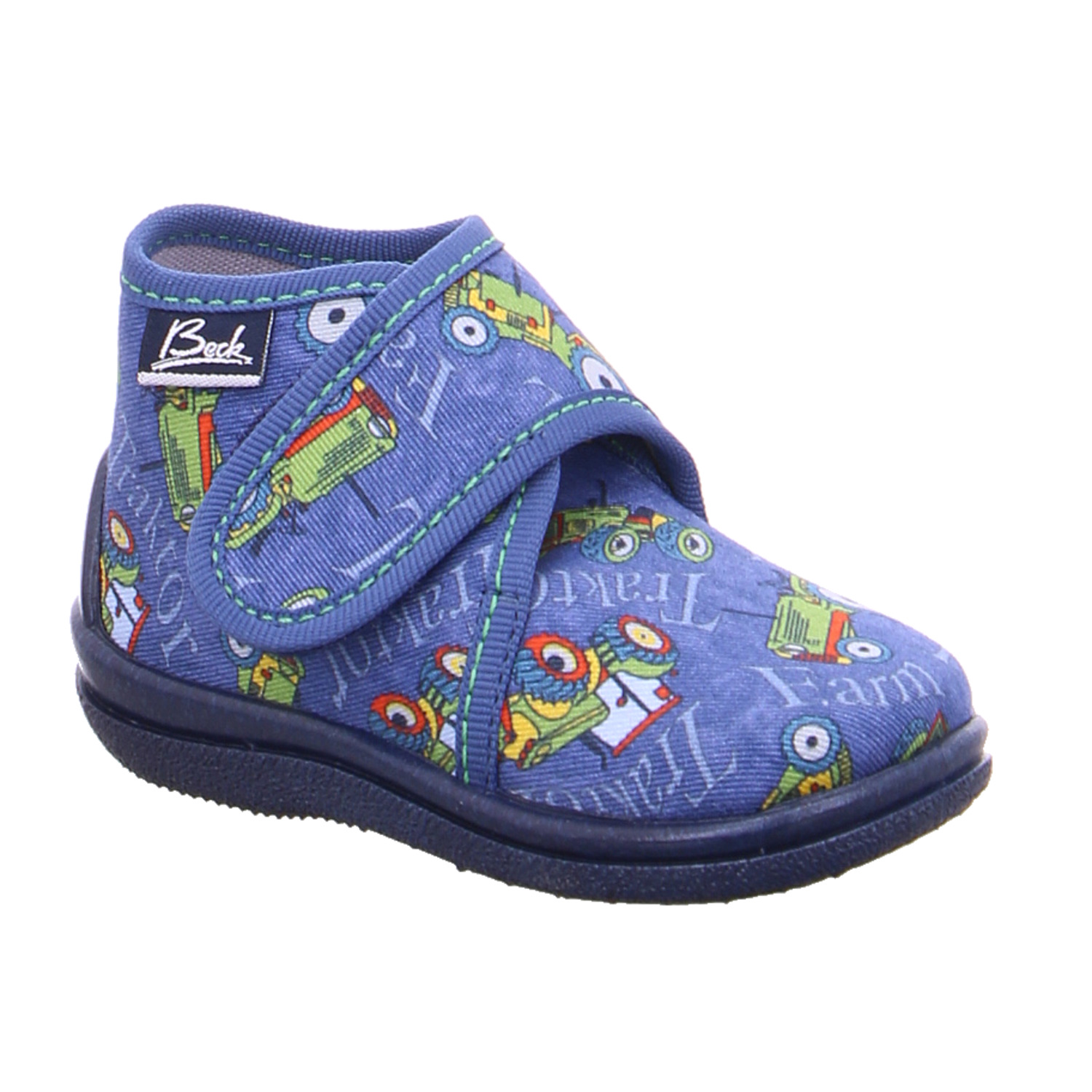 BECK Baby-Hausschuh Jeansblau Textil Unisex