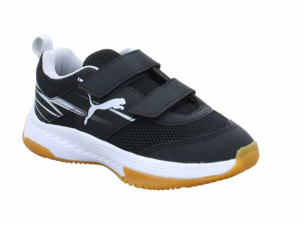 Bild 1 - PUMA Kinder Indoor Schwarz Synthetik