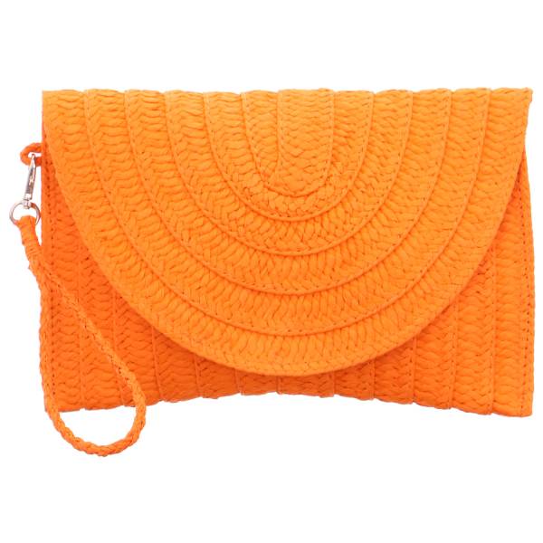 Bild 1 - Nitzsche Accessories Clutch / Abendtasche Orange Textil