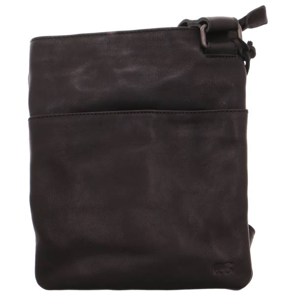 Bild 1 - BEAR DESIGN Umhängetasche Schwarz Leder