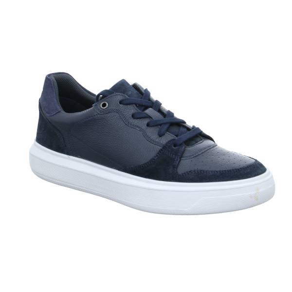 Bild 1 - GEOX Halbschuhe Sneaker Blau Leder